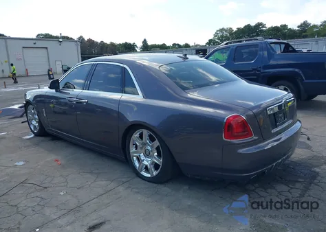 2012 Rolls-Royce Ghost z USA, uszkodzony, nr VIN SCA664S5XCUX50888